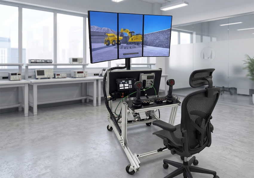 HIL Training Simulator for Heavy Equipment Applications