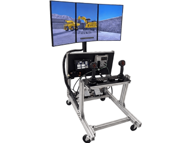 HIL Training Simulator for Heavy Equipment Applications
